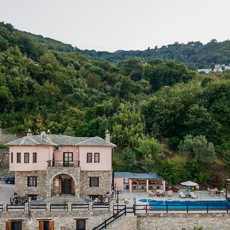 Elysian Luxury Villa Pelion Tsagkarada Exterior foto