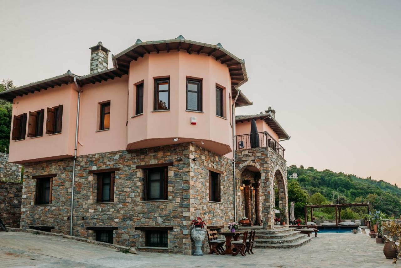 Elysian Luxury Villa Pelion Tsagkarada Exterior foto